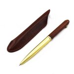Stylos a bille en bois or rose, pour ecriture, cadeaux promotionnels, stylo a bille personnalis�