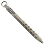 Stylo a bille en cuivre de qualit� sup�rieure - couleur marron, durable, prise en main confortable, anneau ...