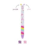 Stylo a bille a deux couleurs - click&clack