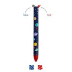 Stylo a bille a deux couleurs - click&clack