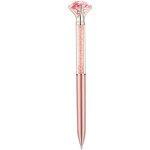 Stylos a bille a encre cristal diamant, stylo d'criture pour etudiants, 4 pices - type orange - black ...