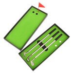 Stylo a bille de golf en mtal, 3 modles + 2 pices, ensemble d'outils d'entranement, accessoires