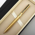 Stylo a bille de luxe de qualit�, 719 dor�, a pointe moyenne, papeterie de bureau pour etudiants