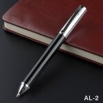 Stylo a bille de luxe en argent, haute qualit, clip de 0. 7mm, pointe d'encre noire, bote - cadeau, ...