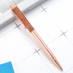 Stylos a bille de luxe en cristal dynamique, 10 pi�ces, fournitures scolaires, de bureau, cadeaux de ...