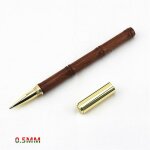 Stylos a bille de luxe en m�tal et bois, encre noire pour le bureau et les affaires
