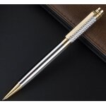 Stylos a bille de luxe en m�tal, pour cadeau d'affaires, en maille or et noir, marque ex�cutive de bonne ...