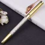 Stylo a bille de luxe en m�tal, fournitures scolaires, de bureau, de couleur or rose, de haute qualit�, ...