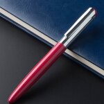 Stylo a bille luxueux en m�tal, 0. 5mm, noir, bleu, rouge, argent, stylo a bille pour ecriture d'affaires, ...