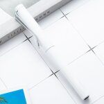 Stylo a bille macaron personnalisable, logo cratif en mtal multicolore, stylo de signature de bureau, ...