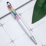 Stylo a bille pour mariage, couleur bonbon, cristal, m�tal, cuivre, papeterie de bureau, fournitures ...