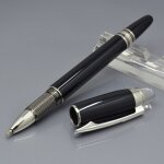 Stylo a bille mb noir / argent de haute qualité, rmatérielle, plume, bureau d'affaires, accessoires de ... Stylo a bille mb noir / argent de haute qualité, rmatérielle, plume, bureau d'affaires, accessoires de ...