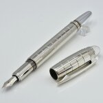 Stylo a bille mb noir / argent de haute qualité, rmatérielle, plume, bureau d'affaires, accessoires de ... Stylo a bille mb noir / argent de haute qualité, rmatérielle, plume, bureau d'affaires, accessoires de ...