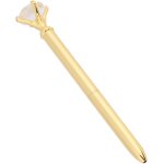 Stylo a bille en m�tal or r�tractable el�gante ecriture