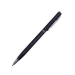 Stylo a bille en m�tal plat 1. 0mm, 1 pi�ce, stylo d'�criture pour etudiant, ecole, bureau, cadeau, papeterie, ...