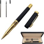 Stylo a bille en mtal rtro classique signature stylo a bille ecriture lisse stylo roller pour homme ...