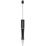 Stylo a bille perlé en plastique, bricolage, 20 pièces - type with glitter powder - black Stylo a bille perlé en plastique, bricolage, 20 pièces - type with glitter powder - black