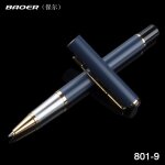 Stylo a bille a pointe moyenne 801mm, outil d'�criture, bleu, ar�na�, recharge noire, cadeau pour etudiant ...
