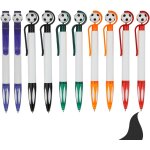Stylos a bille r�tractables, 10 pi�ces stylo a bille en forme de football, stylos a encre r�tractables ...