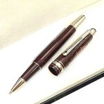 Stylo a bille rmatérielle mb bleu et argent, stylo plume, marque d'acquisition de bureau, cadeau de luxe, ... Stylo a bille rmatérielle mb bleu et argent, stylo plume, marque d'acquisition de bureau, cadeau de luxe, ...