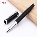Stylo a bille roller de haute qualit� you business 3035 noir a pointe moyenne, nouvelle garniture argent�e ...