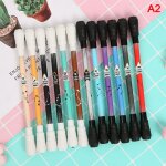 Stylos a bille rotatifs lumineux et cr�atif pour enfant, color� led, de jeu, fourniture scolaire, cadeaux ...