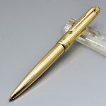 Stylo a bille roulante avec numéro de série, stylos a bille de luxe, mb noir, or, argent, cadeau d'écriture, ... Stylo a bille roulante avec numéro de série, stylos a bille de luxe, mb noir, or, argent, cadeau d'écriture, ...