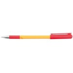 Stylo bille softgrip rouge