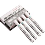 Stylo blanc imperm�able pour peinture et dessin, 1 pi�ce, marqueur pour pneus, cd, bois, m�tal, verre, ...