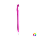 Stylo a bouton - euroweb - encre bleue - orange - bille - pointe moyenne