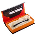 Stylo de calligraphie de la s�rie monsieur 902, a plume coud�e, sculpture, garniture noble, stylo d'�criture ...