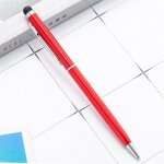 Stylo capacitif en mtal avec logo personnalis, tte d'cran tactile pour tlphone portable, stylo ...