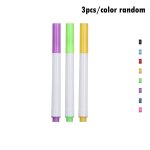 Stylo a craie liquide pour dcoration murale, pour tableau noir, effaable, anti - poussire, marqueur ...