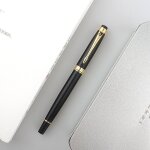Stylo a encre 102 en m�tal, de haute qualit�, avec pointe fine givr�e de 0. 5mm, papeterie fournitures ...