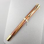 Stylo a encre 5 couleurs en m�tal dor�, haute qualit�, fournitures de papeterie scolaires et de bureau ...