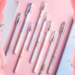 Stylos a encre gel 0. 38mm, 4 pi�ces / lot, toutes les aiguilles, accessoires de papeterie cor�ens kawaii, ...