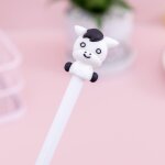 Stylo a encre gel, 1 pi�ce, mignon et cr�atif, dessin anim� lion girafe cheval kawaii, papeterie fournitures ...