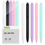 Stylos a encre gel de couleur rtractables, 5 stylos a encre gel ¿ stylos a bille pastel, stylos a encre ...