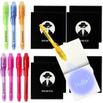 Stylo encre invisible et carnet de notes, pack de 8 petits cadeaux anniversaire pour garons et fillescadeau ...