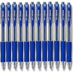 Stylos a encre liquide uni - ball roller laknock sn - 100 - lot de 12 - noir 0, 3 mm