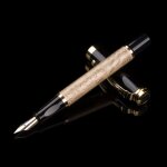 Stylo a encre en m�tal de haute qualit�, stylo plume de luxe, cadeau de papeterie