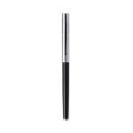 Stylo a encre a pointe en m�tal et argent, 0. 38mm, brillant, en acier platine, pour ecole, bureau, ecriture, ...