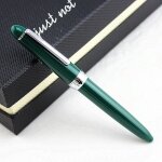 Stylo a encre verte de luxe, nouveau stylo de bureau en plastique, cadeau populaire classique, 992