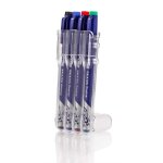 Stylo feutre fineliner frixion evolutive set, etui 4