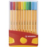 Stylo feutre pointe fine point 88 - etui colorparade x 20 feutres fins - coloris assortis - sans attache ...