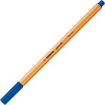 Stylo feutre pointe fine point 88 - lot x 10 stylos feutres - bleu (88 / 41)