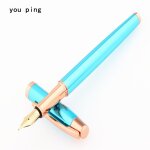 Stylo fin vert de luxe de qualit� 3699, stylo a plume de bureau d'affaires, fournitures de papeterie ...