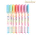 Stylo gel de couleur arc - en - ciel, 3 ou 5 pi�ces, 6 en 1, bricolage, color�, d�coration d'album photo, ...