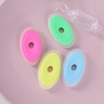 Stylo gel effaceur sp�cial couleur, 4 pi�ces, gomme plastique elliptique al�atoire, papeterie scolaire ...