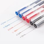 Stylo gel a encre noire, bleue et rouge, 3 pi�ces, 0. 5mm, 0. 38mm, mat�riel de papeterie scolaire, kawaii ...